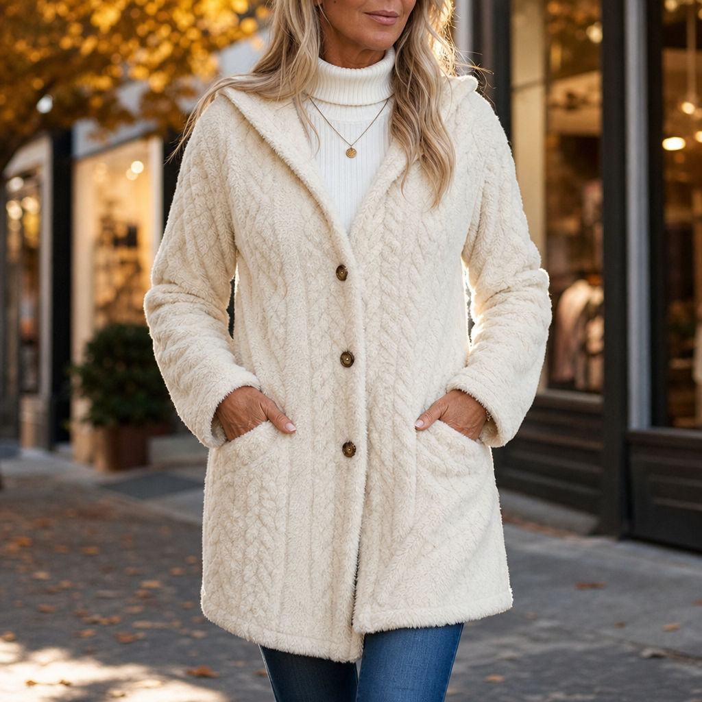 Women's Long Hooded Coat Lightweight Quilted Winter Jacket