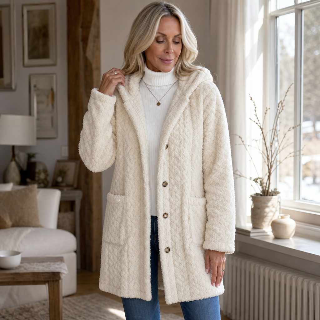 Women's Long Hooded Coat Lightweight Quilted Winter Jacket