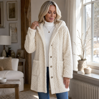 Women's Long Hooded Coat Lightweight Quilted Winter Jacket
