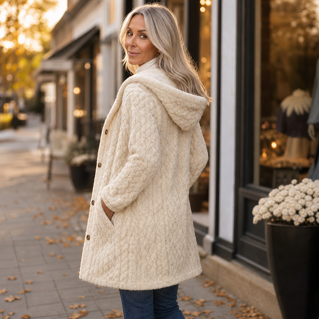 Women's Long Hooded Coat Lightweight Quilted Winter Jacket