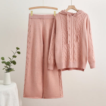 Women's Loungewear Set | Hooded & Wide Leg Comfort