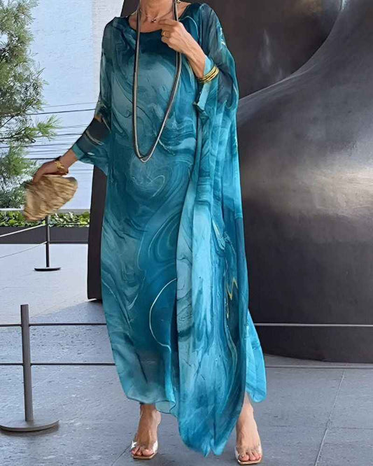 Women's Maxi Dress | Elegant Tummy Coverage & Flattering Fit