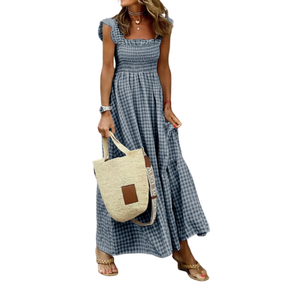 Women's Maxi Dress | Smocked Tiered Design