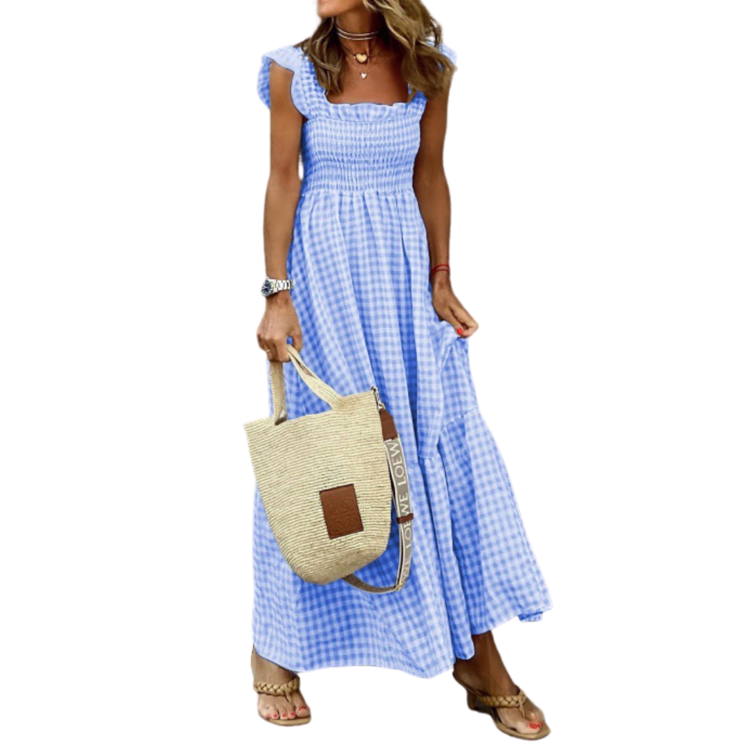 Women's Maxi Dress | Smocked Tiered Design