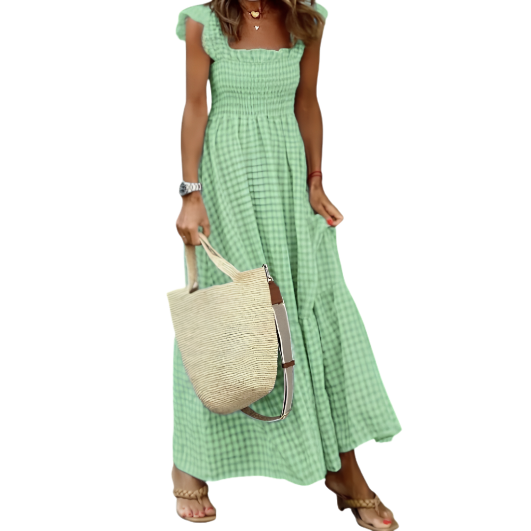 Women's Maxi Dress | Smocked Tiered Design