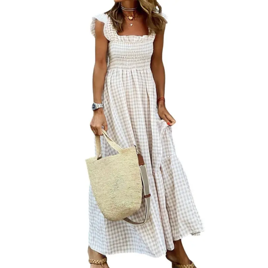 Women's Maxi Dress | Smocked Tiered Design