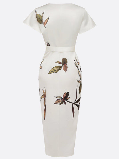 Women's Midi Dress | Elegant Wrap Design with Flattering Silhouette