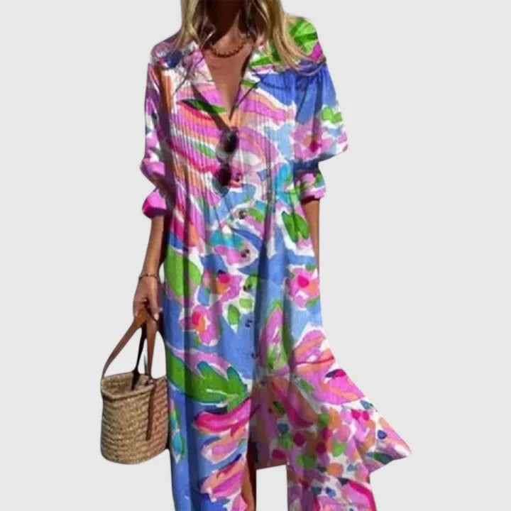 Women's Midi Dress | Relaxed & Flowing