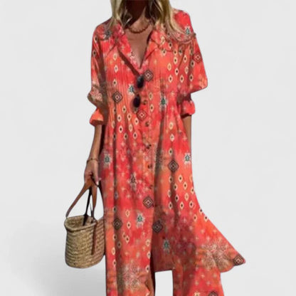 Women's Midi Dress | Relaxed & Flowing
