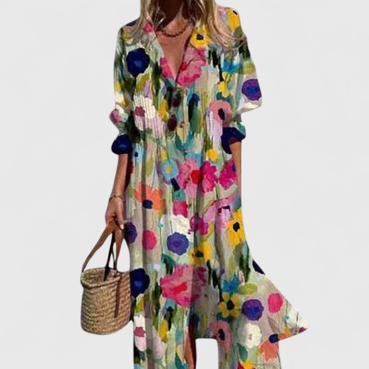 Women's Midi Dress | Relaxed & Flowing