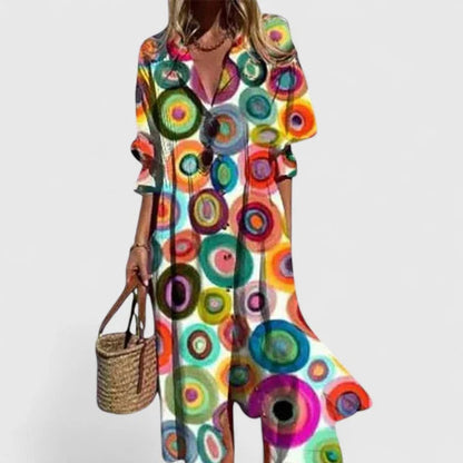 Women's Midi Dress | Relaxed & Flowing