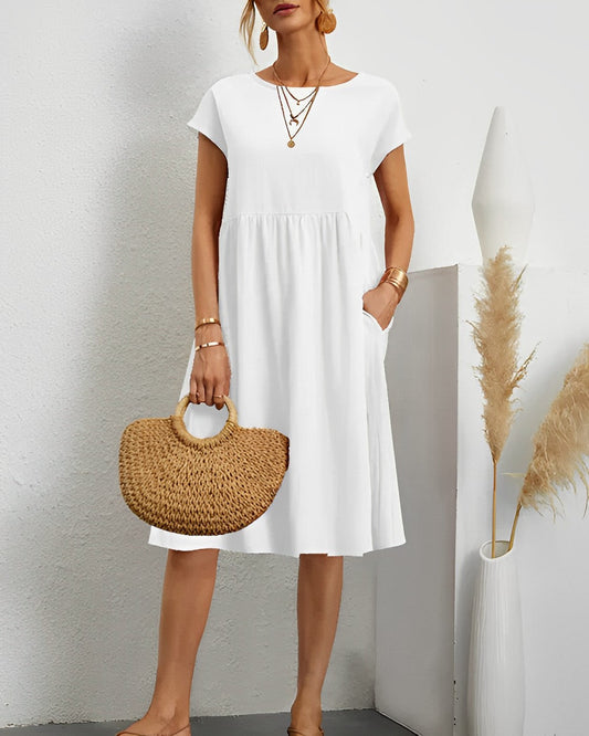 Women's Mini Dress | Relaxed Fit & Pockets