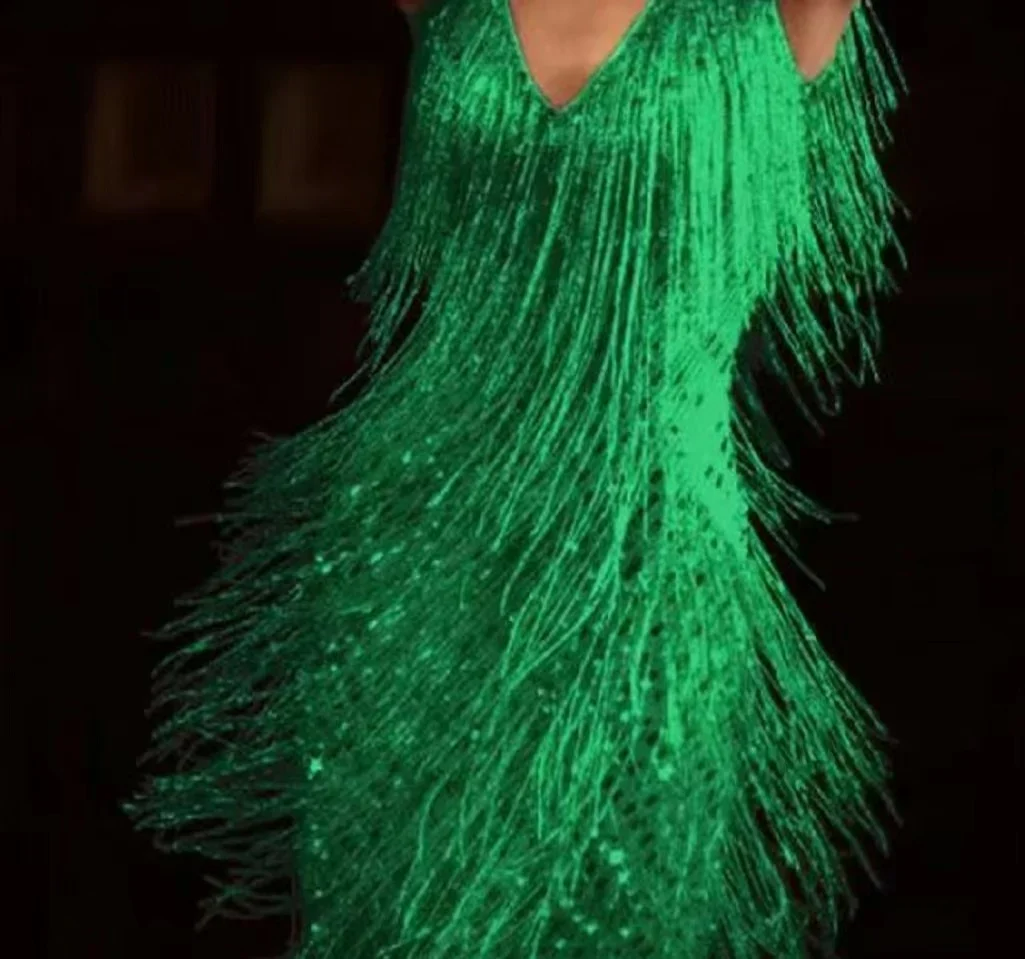 Women's Mini Dress | Sleeveless Fringe Detail & Sparkling Glamour Design