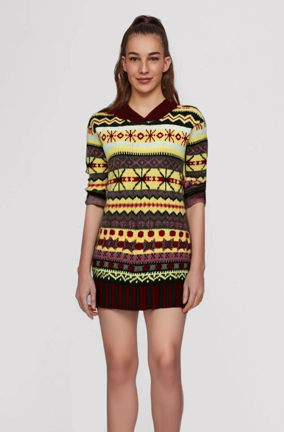 Women's Norwegian Sweater | Hooded & Warm for Winter
