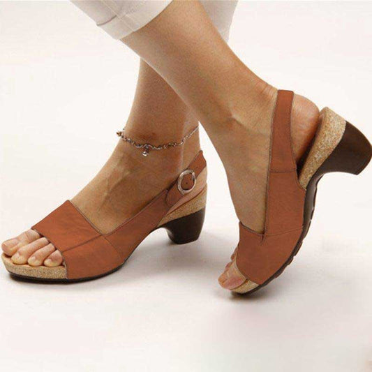 Women's Orthopedic Sandals | Block Heel & All-Day Comfort Support