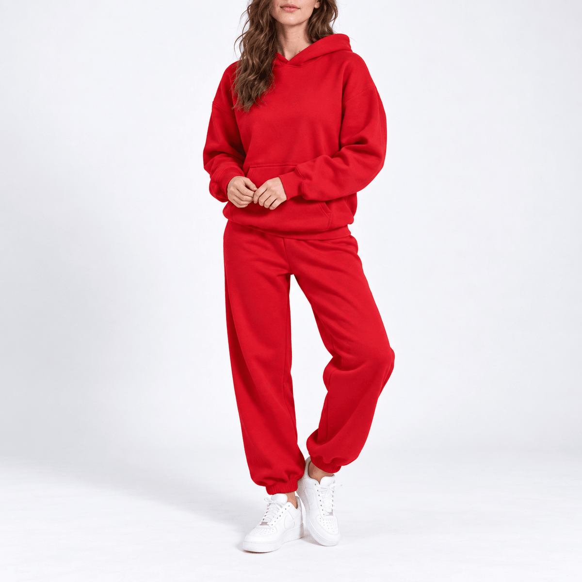 Women's Oversized Hoodie & Jogger Set Relaxed Fit Loungewear