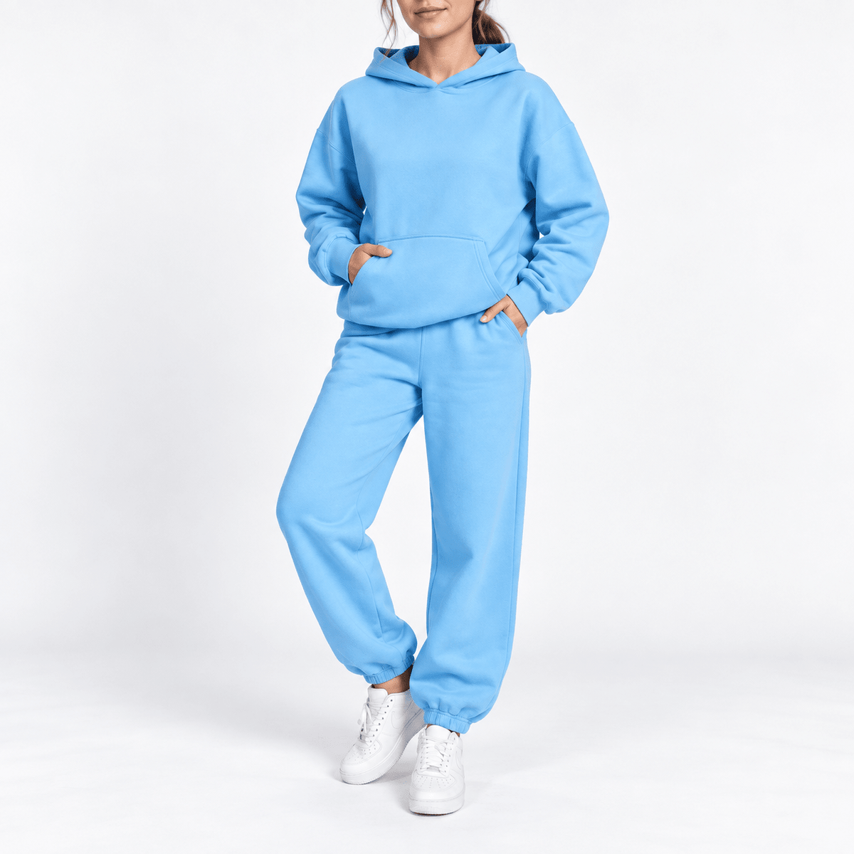 Women's Oversized Hoodie & Jogger Set Relaxed Fit Loungewear