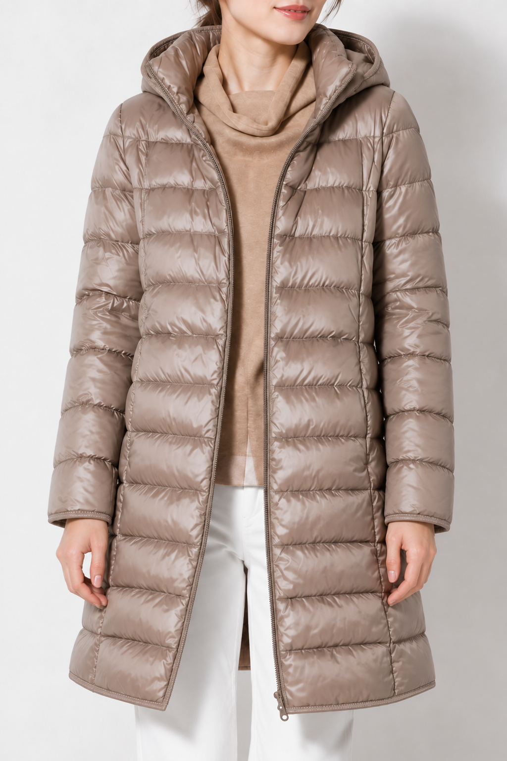 Women's Packable Puffer Jacket | Detachable Hood & Ultralight Warmth