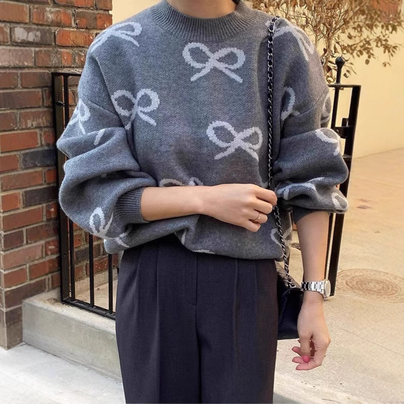 Women's Patterned Sweater | Relaxed Fit & Cosy Comfort