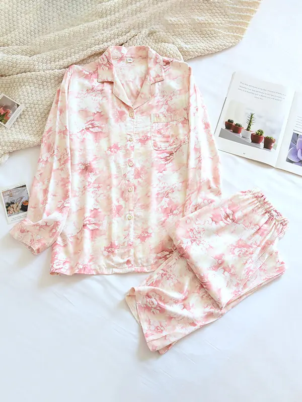 Women's Pyjama Set | Floral Print Loungewear