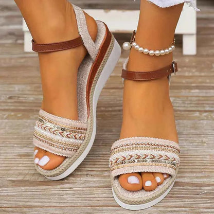 Women's Sandals | Wedge Heel & Ankle Strap