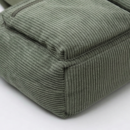 Women's Shoulder Bag | 9 Pockets & Crossbody Strap