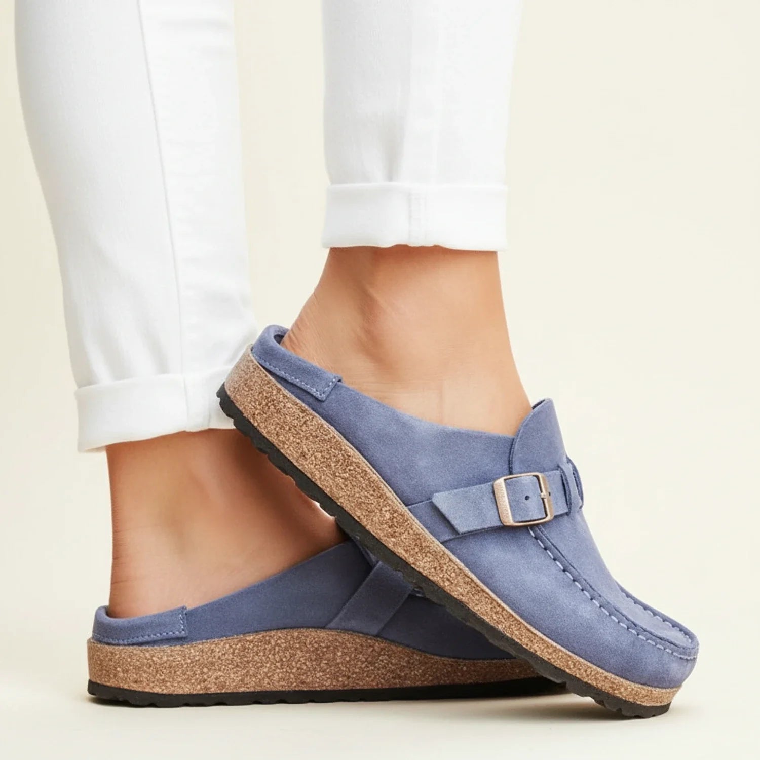 Women's Slip On Mules | Orthopedic Comfort & Chunky Sole