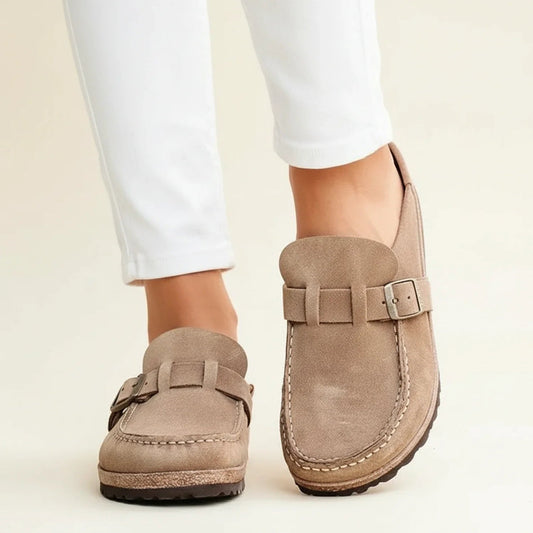 Women's Slip On Mules | Orthopedic Comfort & Chunky Sole
