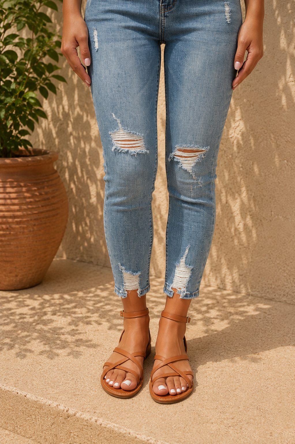 Women's Strappy Sandals | Ankle Strap