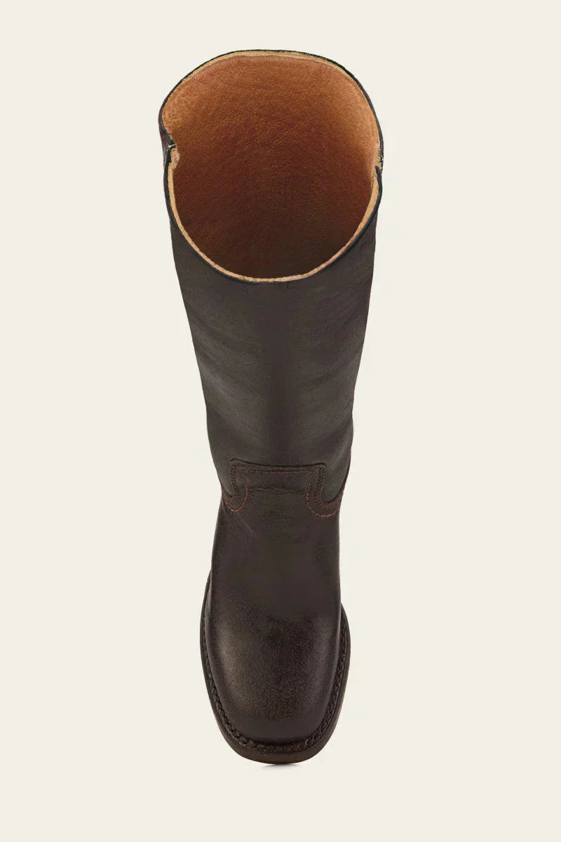 Women's High Boots | Block Heel & Slip-On Design 4