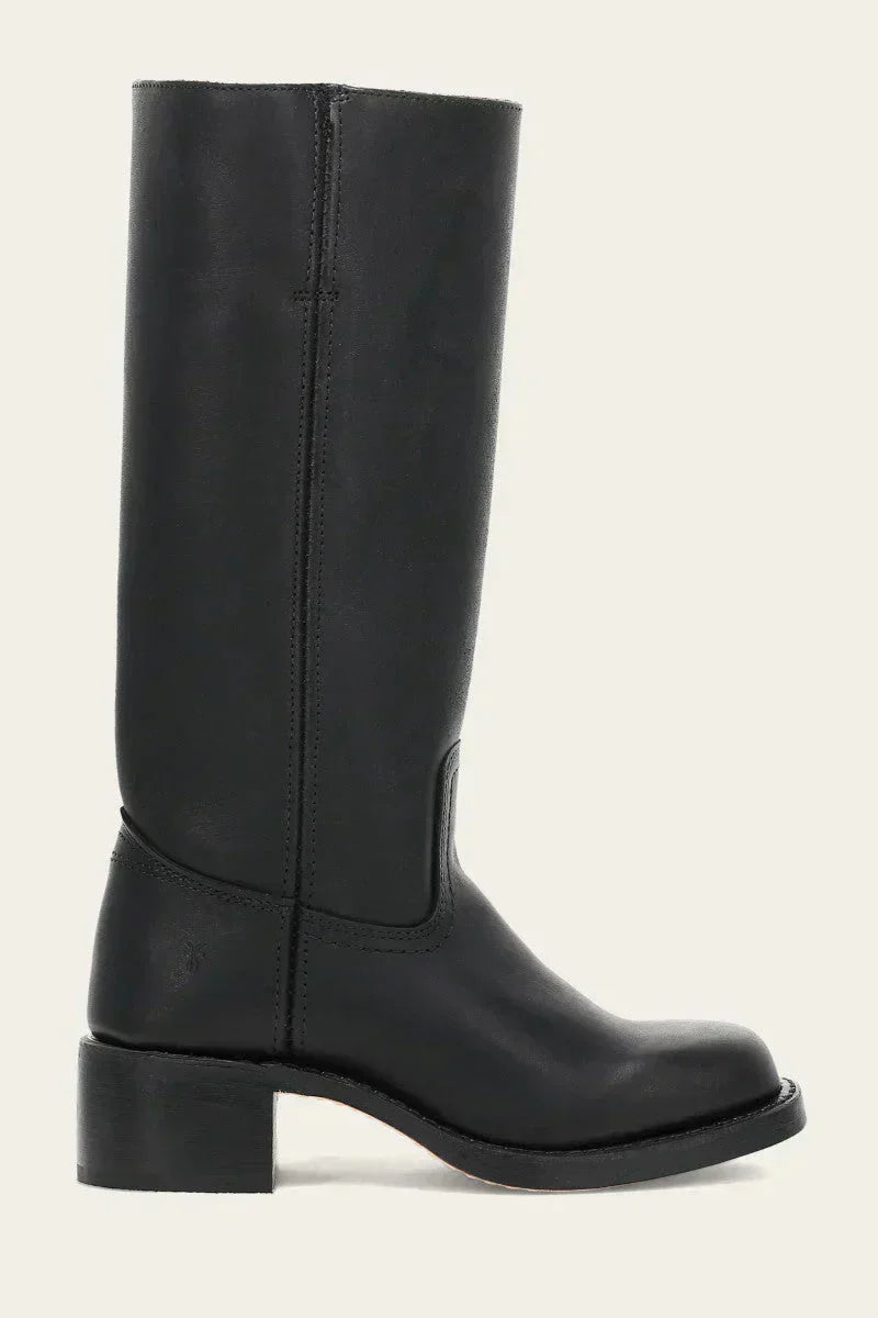 Women's High Boots | Block Heel & Slip-On Design 14
