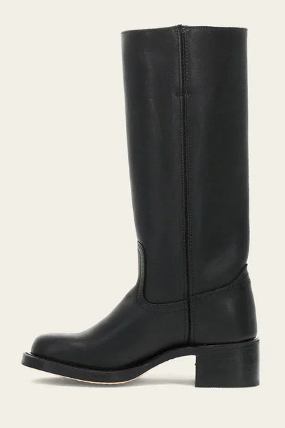 Women's High Boots | Block Heel & Slip-On Design 15