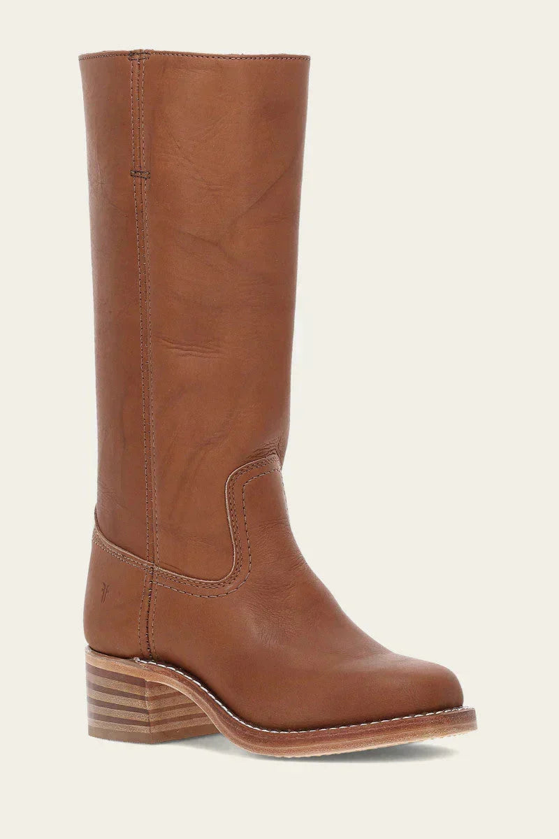 Women's High Boots | Block Heel & Slip-On Design 11