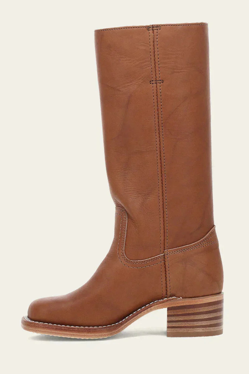 Women's High Boots | Block Heel & Slip-On Design 12
