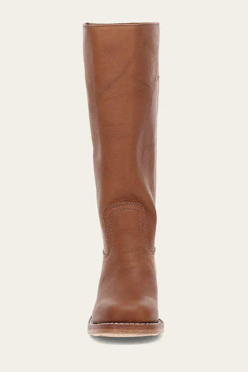Women's High Boots | Block Heel & Slip-On Design 13