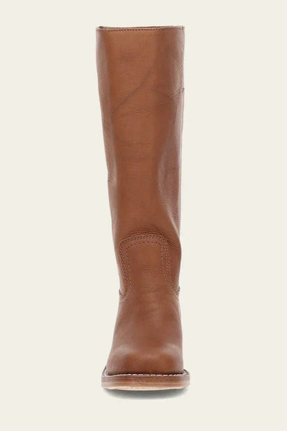 Women's High Boots | Block Heel & Slip-On Design 13