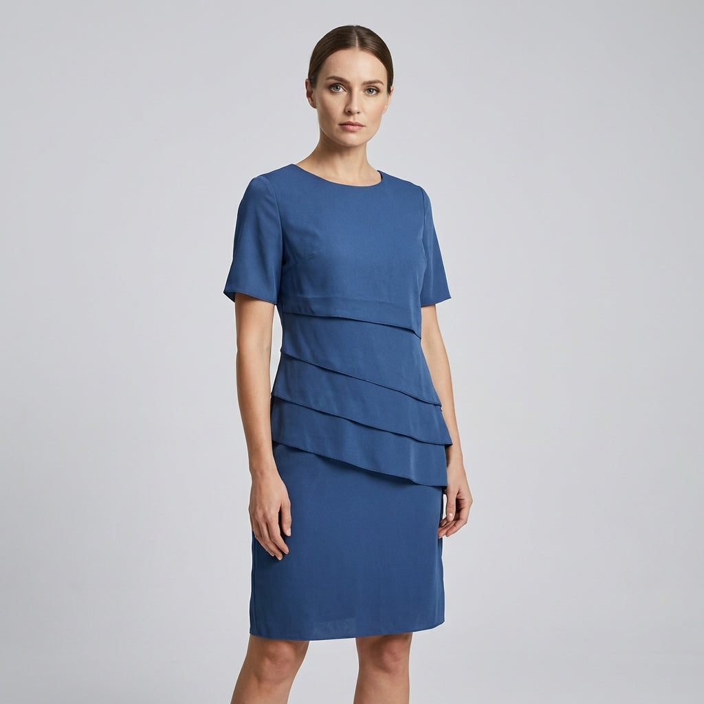 Women's Summer Midi Dress | Tiered Chiffon & Elegant Occasion Style