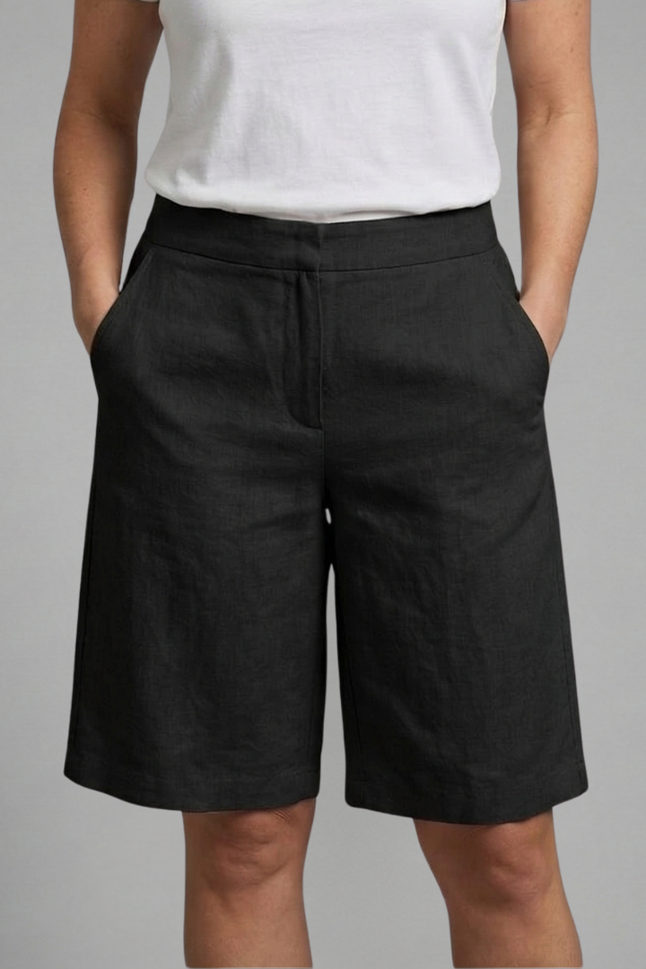 Women's Summer Shorts | High-Waisted Tailored Fit