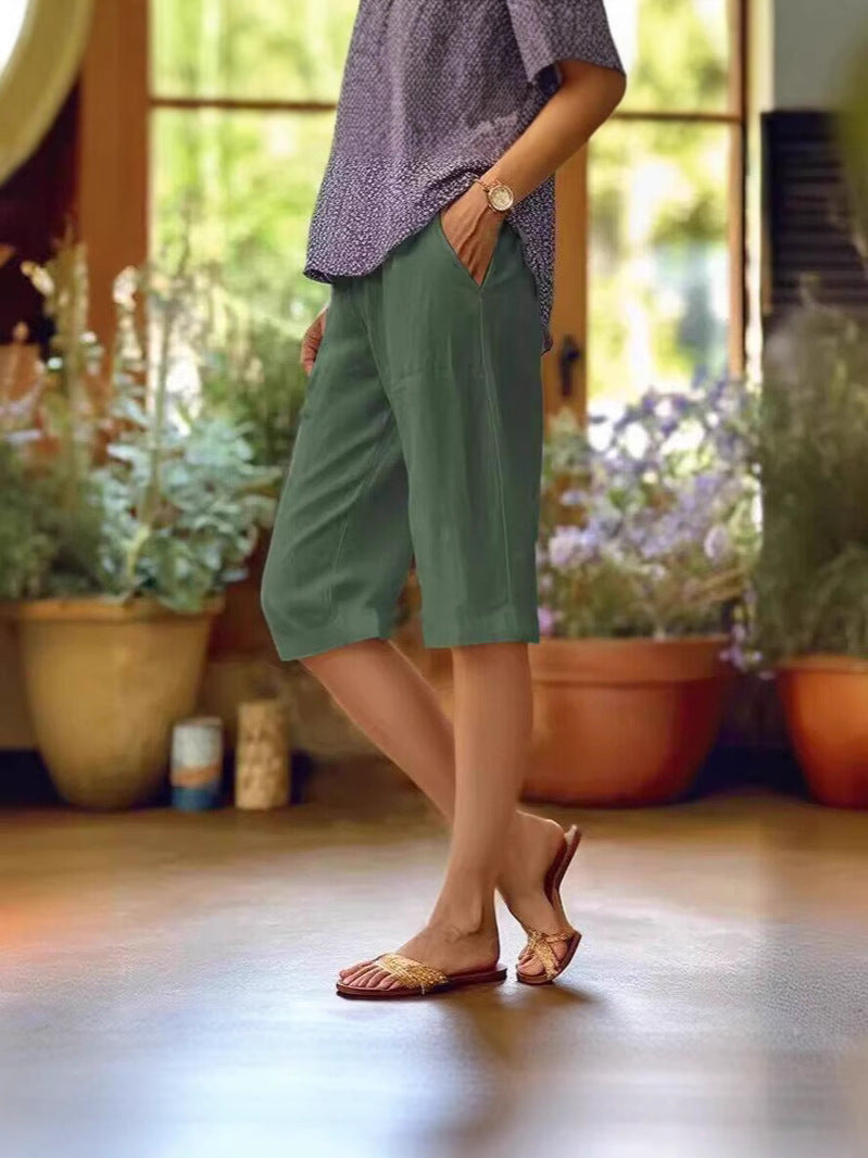 Women's Summer Shorts | Straight Leg & Effortless Casual Comfort