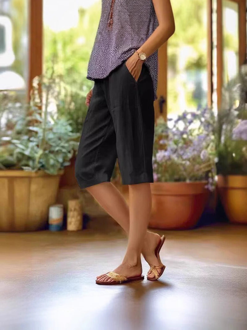 Women's Summer Shorts | Straight Leg & Effortless Casual Comfort