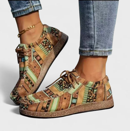 Women's Summer Sneakers | Orthopedic Support & Boho Print Design