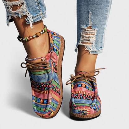 Women's Summer Sneakers | Orthopedic Support & Boho Print Design
