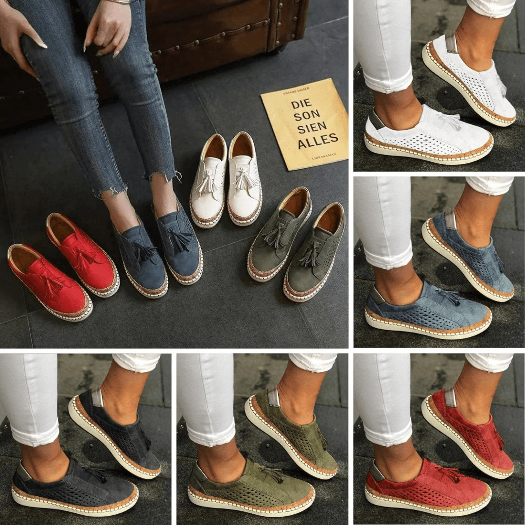 Women's Summer Sneakers | Perforated Slip-On Loafer