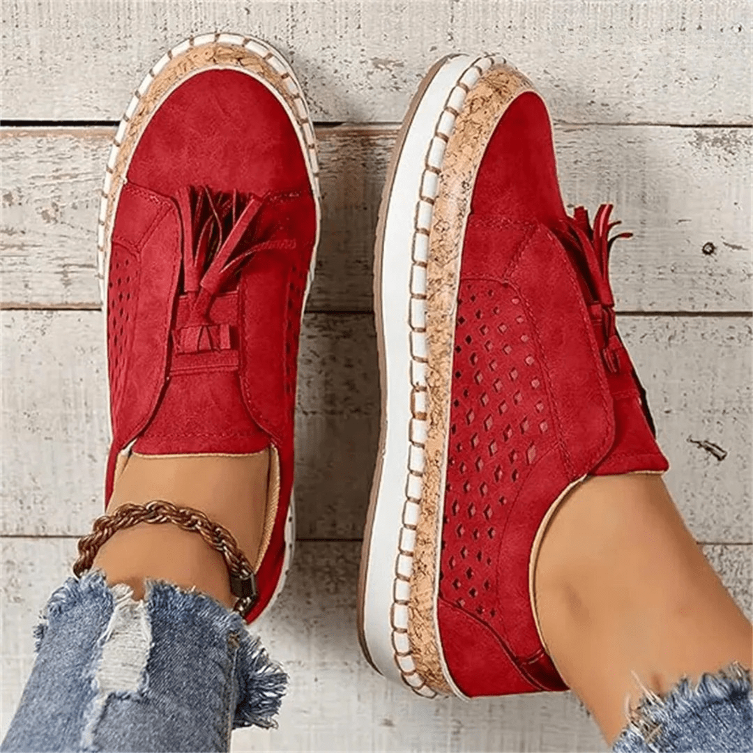 Women's Summer Sneakers | Perforated Slip-On Loafer