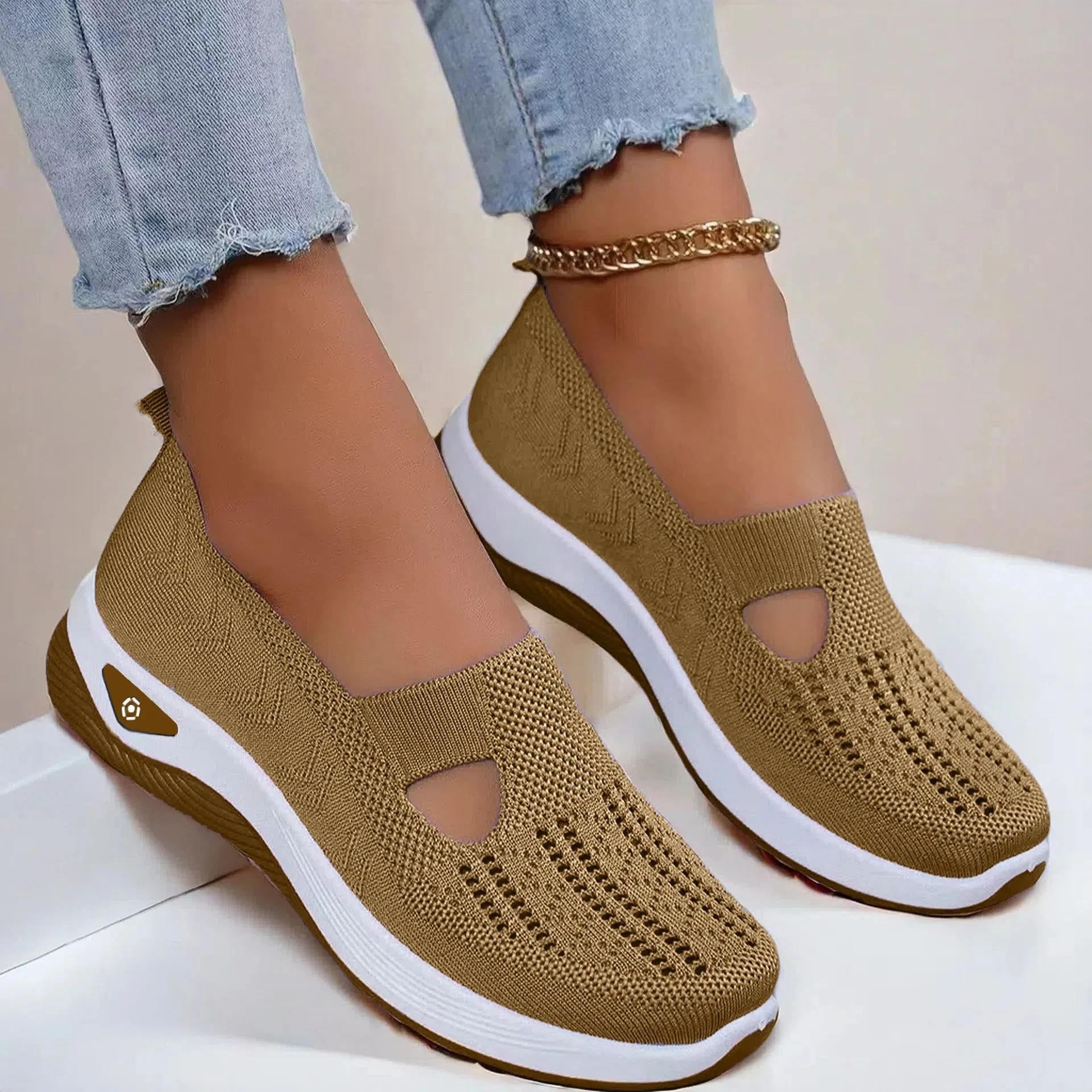Women's Summer Sneakers | Slip-On Arch Support