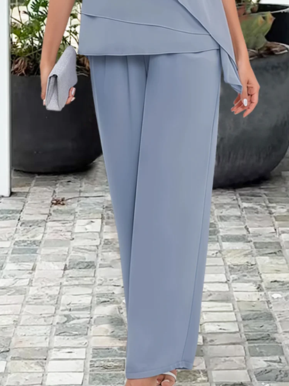 Women's Summer Two Piece Set | Flowy Top & Relaxed Fit
