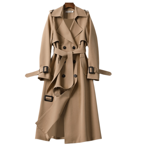 Women's Trench Coat | Belted Double-Breasted