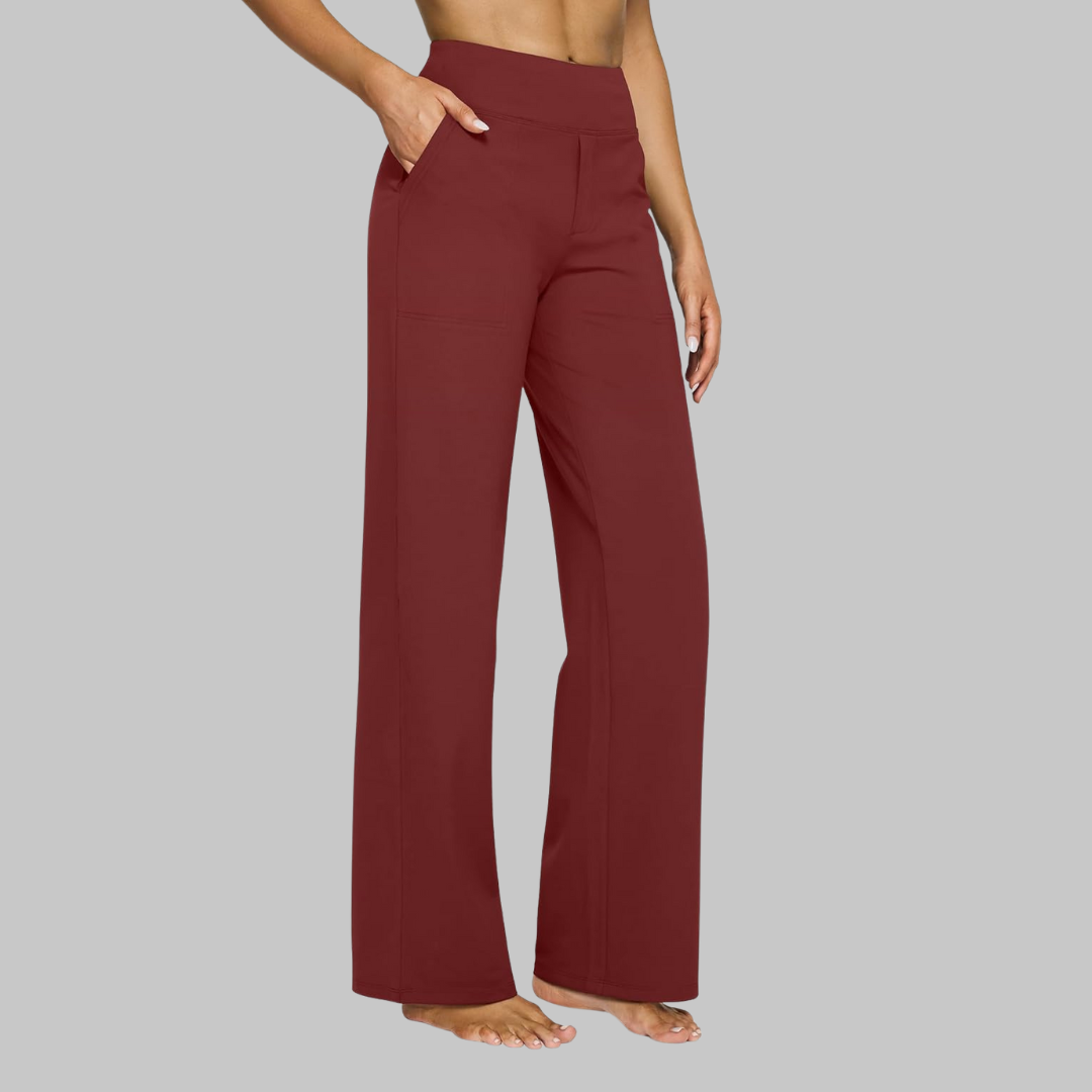 Women's Trousers | High-Waist Wide Leg & All-Day Comfort