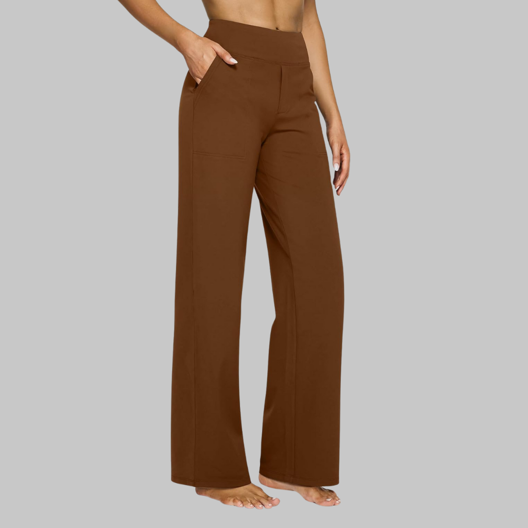 Women's Trousers | High-Waist Wide Leg & All-Day Comfort
