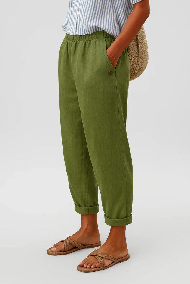 Women's Trousers | Relaxed Fit & Elastic Waistband